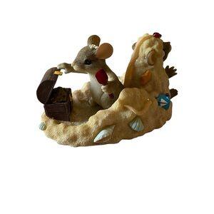 Charming Tails Buried Treasure Mouse Figurine Fitz & Floyd